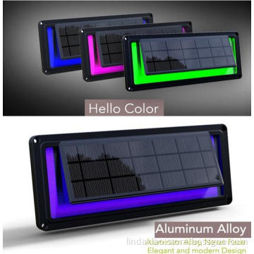New Arrival Solar Step Wall Light White Led Single Color Landscape Lighting